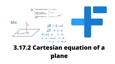 3.17.2 Cartesian Equation of a Plane | IB Math AA | Mr. Flynn IB - YouTube