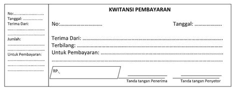 Contoh Kwitansi Pembayaran Rental Mobil | Akurat - Faktual - Elegan ...