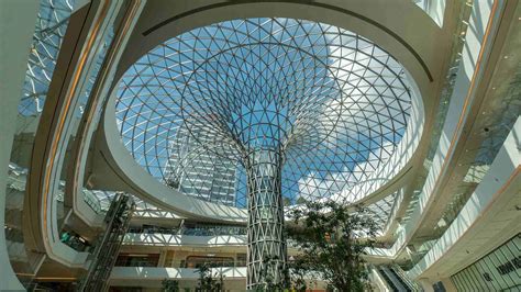 Huge glass dome transmits sunshine to shopping center - CGTN