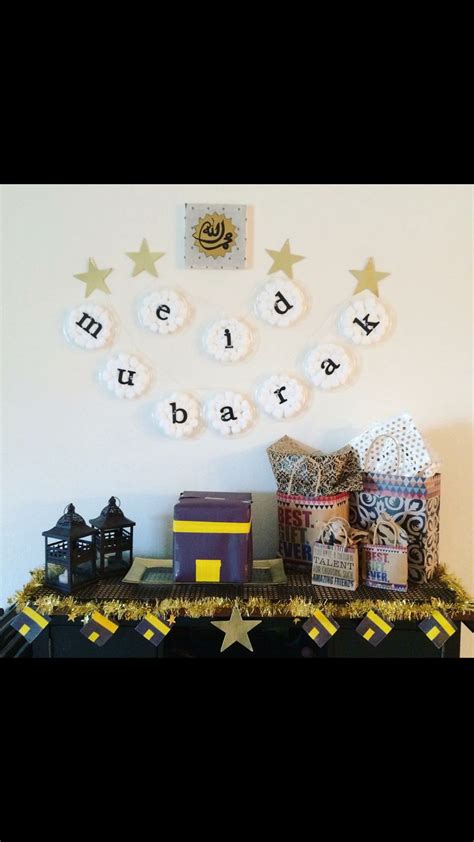 Eid Al Adha decorations | Eid crafts, Diy eid gifts, Eid mubarak decoration