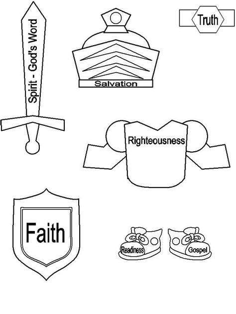 Armor Of God Clip Art - Bing Images | Sunday School | Pinterest