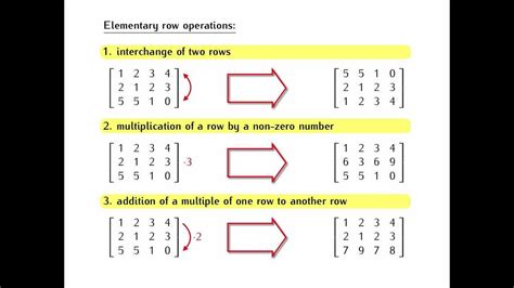 01-3 Elementary row operations (part 1/2) - YouTube