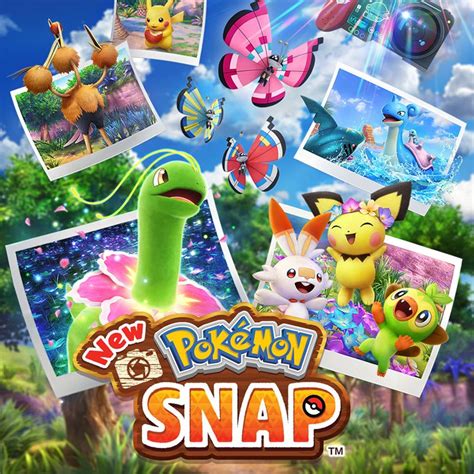 New Pokémon Snap (2021) Nintendo Switch box cover art - MobyGames