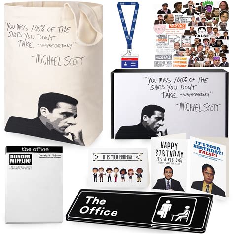 Buy The Office TV Show Merchandise Funny Gift Set, 6PCS The Office ...