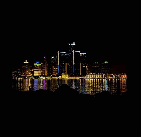 Skyline summer 2021 from the Canadian side. Windsor misses you. : r/Detroit