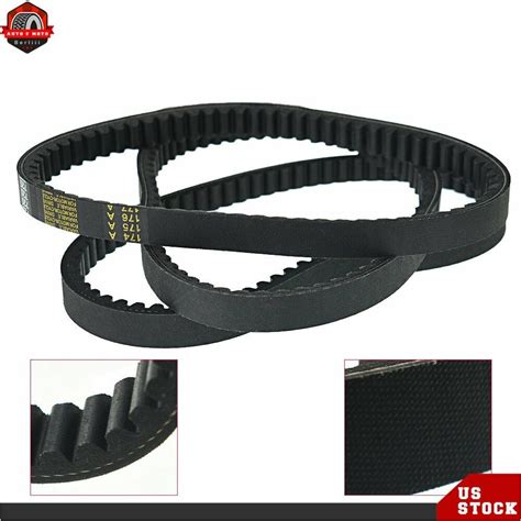 Go Kart Drive Belt 725 Fit for 30 Series torque converter- 3pc SET (3 ...