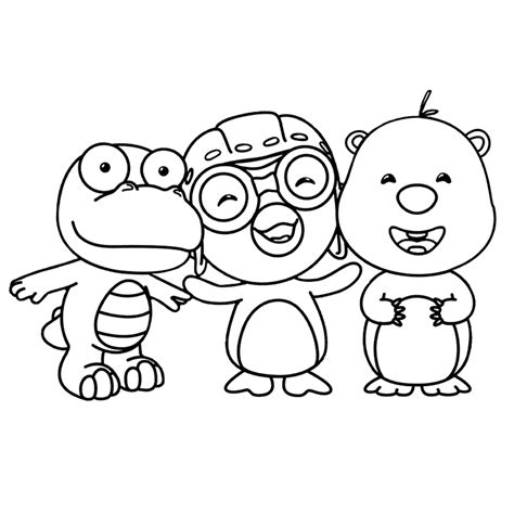 Pororo: Coloring Pages & Books - 100% FREE and printable!