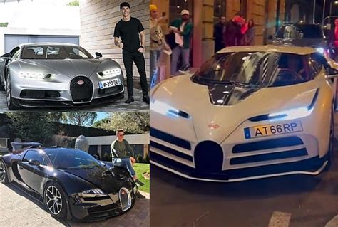 Cristiano Ronaldo And His Three Bugatti Hypercars : Their Costs ...