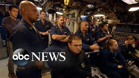 A rare look inside nuclear powered submarine USS Florida | Nightline ...