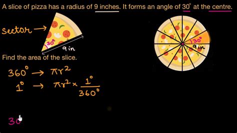 Word Problems Involving Area Of A Circle