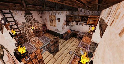 Minecraft Medieval House Interior Ideas - Minecraft Small Medieval ...