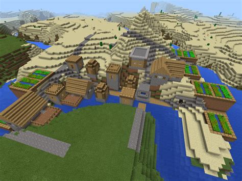 4 VILLAGES - Minecraft-seeds