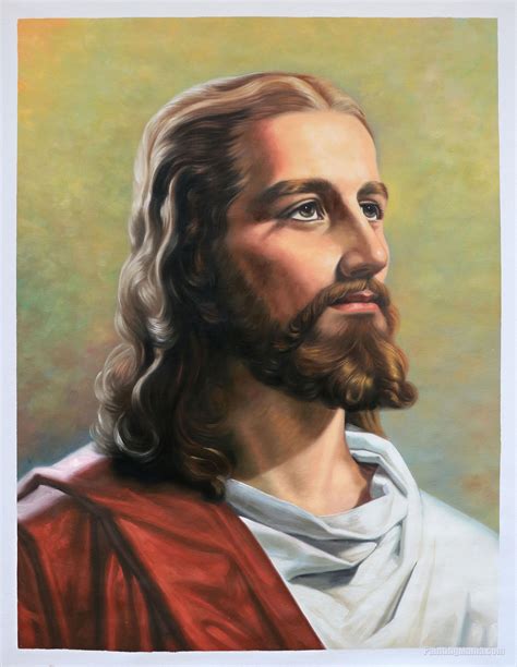 Jesus Christ Portrait - Various Artists Paintings