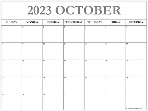 october 2023 calendar free printable calendar - printable calendar ...