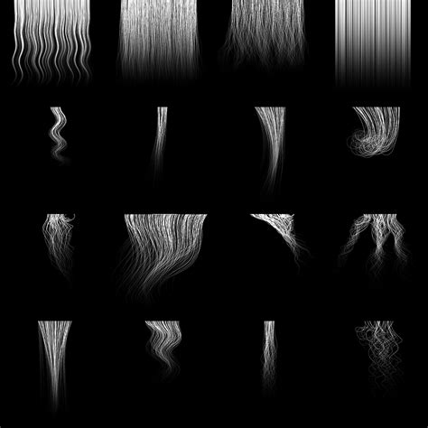 Hair Alphas For Days | OpenGameArt.org