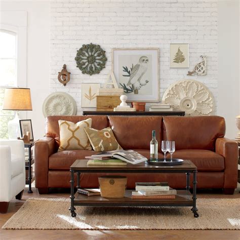 15 Dark Brown Leather Sofa Decorating Ideas