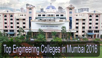 Top Engineering Colleges in Mumbai 2016