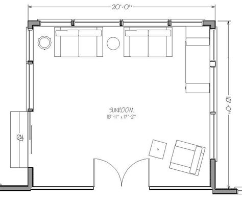 Premier Four Seasons Sunroom Addition 20 x 18 | Room addition plans ...