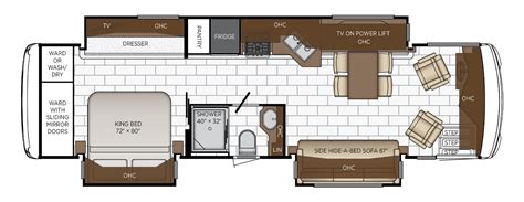 2023 Ventana floor plan options | Newmar