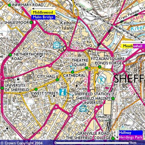 Map Of Sheffield City Centre | Gadgets 2018