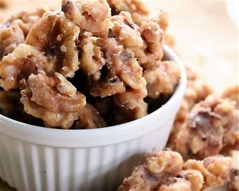 Cinnamon Sugared Walnuts Recipe