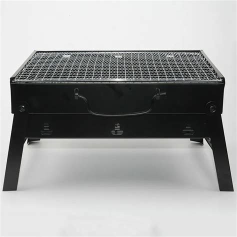 BBQ grill thickened medium folding portable outdoor camping stove grill ...