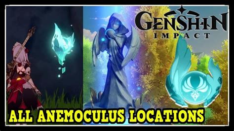 Genshin Impact All Anemoculus Locations for Statue of The Seven ...