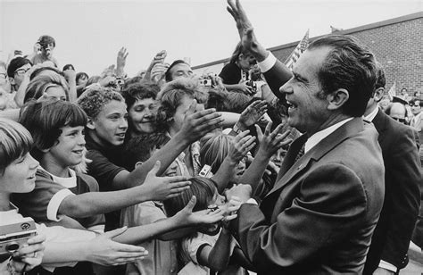 Nixon 1972 Re-election Campaign. Nixon Photograph by Everett - Fine Art ...