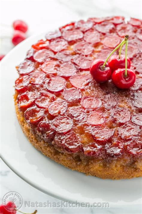 Cherry Upside-Down Cake Recipe, Cherry Cake Recipe