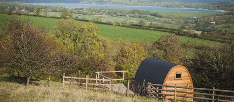 Glamping pods and camping pods in the Peak District