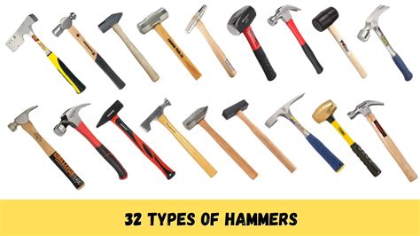 Different Types Of Hammers And Their Uses [PDF] - Design | Engineering