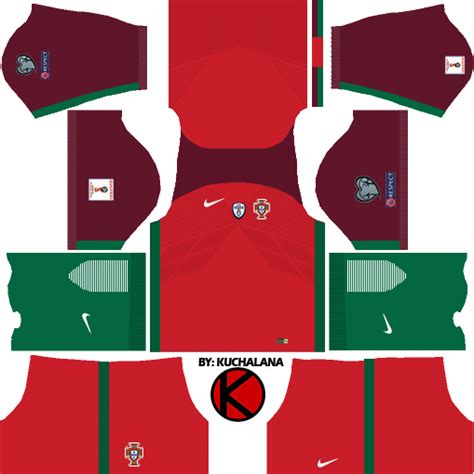 Portugal Kits 2017 - Dream League Soccer - Kuchalana