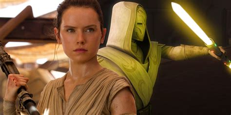 Why Rey's Yellow Lightsaber Is Perfect For Her New Jedi Order Movie