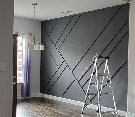 Modern Wainscoting - Home | Modern wall paneling, Modern wainscoting ...