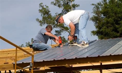 How To Install Metal Roofing On A Shed