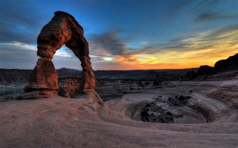 Fonds d'écran Delicate Arch, Arches National Park, Utah, USA 1920x1200 ...