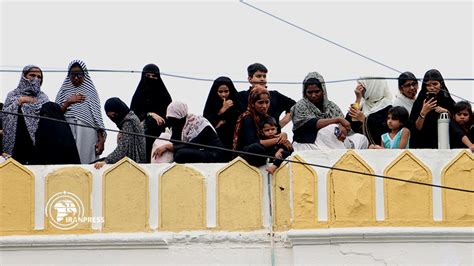 People in India perform Ashura rituals