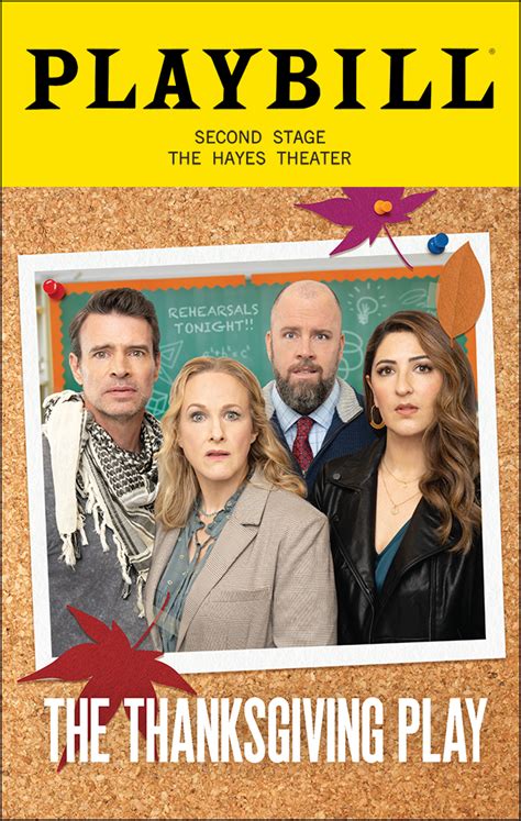 The Thanksgiving Play (Broadway, Helen Hayes Theatre, 2023) | Playbill