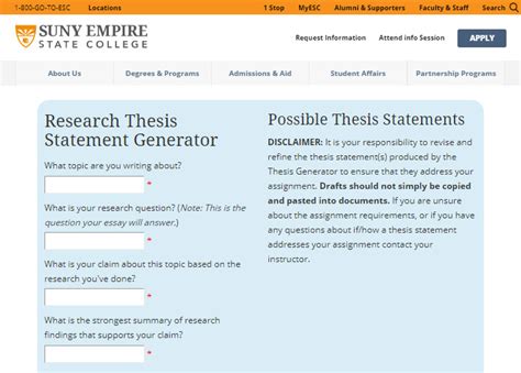 Best Online Thesis Generator & Statement Maker [Free]