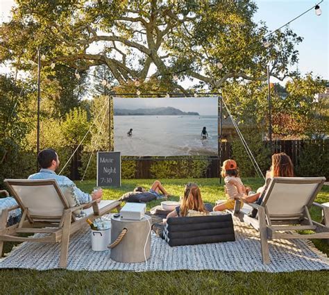 Outdoor Movie Screen | Pottery Barn