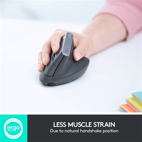 Buy Logitech MX Vertical Wireless Mouse – Advanced Ergonomic Design ...