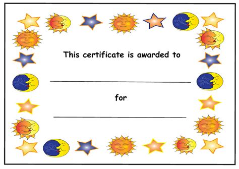 Kids Award Certificate Template Download Printable PDF | Templateroller