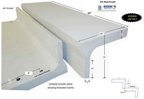 Stair Treads | Bodes Precast Concrete