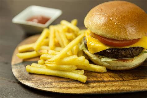 Btl Burger With Fries · Free Stock Photo