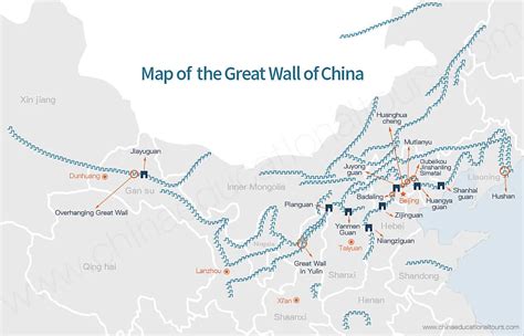 Map Great Wall Of China Pictures - Share Map