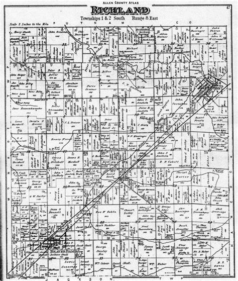 Map Of Richland County Ohio | secretmuseum