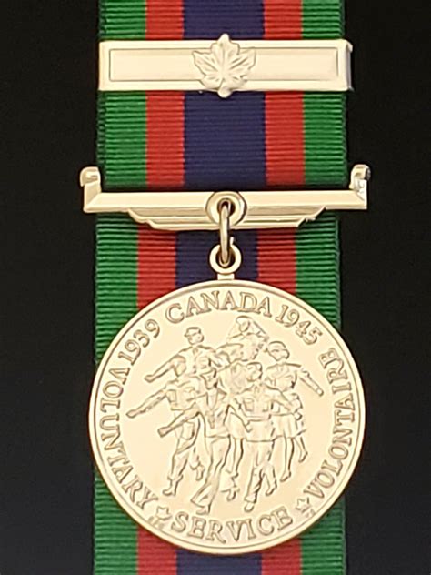 WW2 Canadian Volunteer Service Medal – Defence Medals Canada