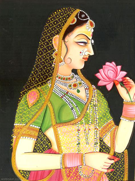 30 Beautiful Indian Mughal Paintings for your inspiration