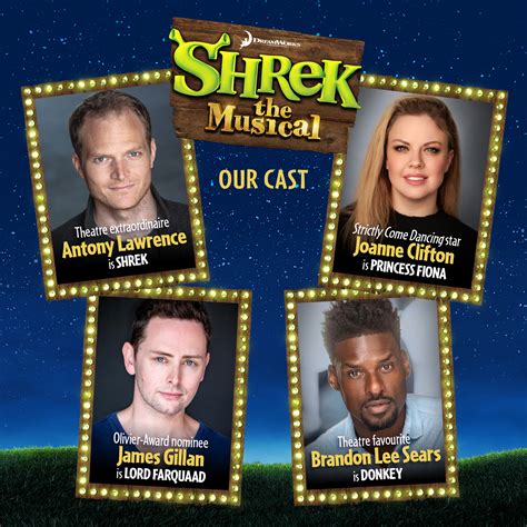 SHREK CAST ANNOUNCED - news | Millennium Forum