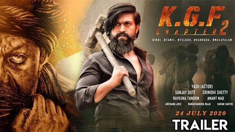 KGF Chapter 2 Official Movie Trailer Download Yash, Srinidhi Shetty ...